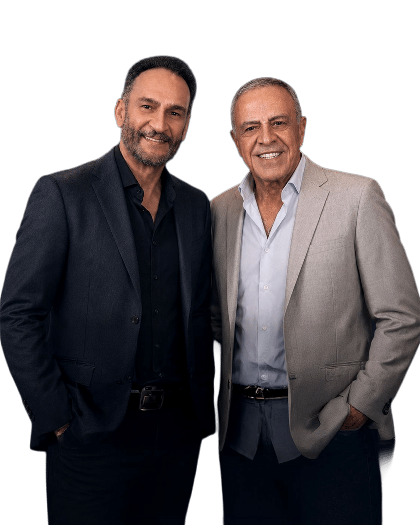 Kike Santander y Néstor Casanou
